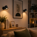 Dubbelljus Lámpara de Pared LED Giratoria